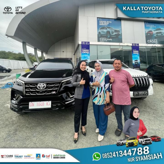 foto Hi mustakim dari Ogo tua tukar tambah FORTUNER TRD GANTI KE ALL NEW FROTUNER GR SPORT 