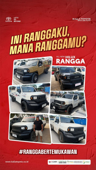 foto MOBIL USAH HILUX RANGGA PU 